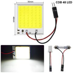 LED Πλακέτα Cob 48 με αντάπτορες white....SoundStreet....