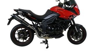 Gpr Eξάτμιση Τελικό Gpe Evo Poppy Carbon Look Triumph Tiger 1050 Sport 2013 - 2016 Ψηλή Τοποθέτηση Special Offer