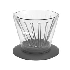Brewista Έξυπνο Flat V Cone Γυάλινο Dripper