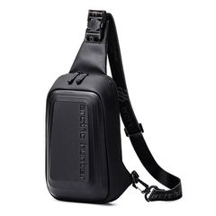 Τσάντα Crossbody ARCTIC HUNTER XB00126 αδιάβροχη μαύρη με πληθώρα θηκών για μικροαντικείμενα