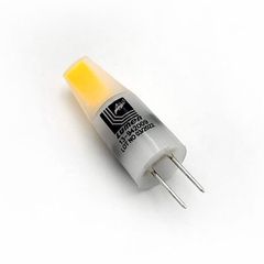Λάμπα Led Cob G4 σιλικόνης 2W 12VAC/DC ψυχρό φως 6200k 200lm δέσμης 360° ντιμαριζόμενη