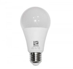 Λάμπα led A60 E27 αχλάδι 15W 230V 3000k θερμό λευκό φως 1500 lumen λευκό σώμα ματ κάλυμμα