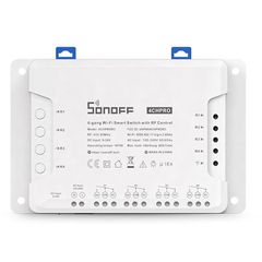 Έξυπνος διακόπτης SONOFF 4CHPROR3 Wi-Fi Smart Switch DIY Four Way 4 Gang & RF Control - 4 Output Channel