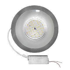 Led panel στρόγγυλο σατινέ 26W ενδιάμεσο λευκό φως 4000k 2150lm δέσμης 120° ντιμαριζόμενο