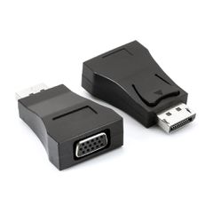 Αντάπτορας Display port (M) σε VGA (F) POWERTECH CAB-DP035 μαύρο