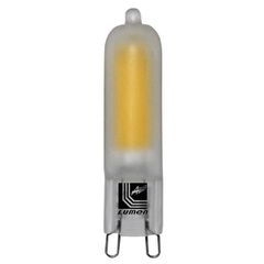 Λάμπα led cob G9 4W 230VAC γυάλινη mat ψυχρό λευκό φως 6500k 400 Lumen δέσμης 360°