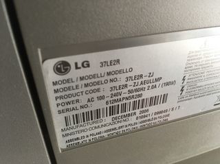 ΤΗΛΕΟΡΑΣΗ LG 37LE2R-thumb-9