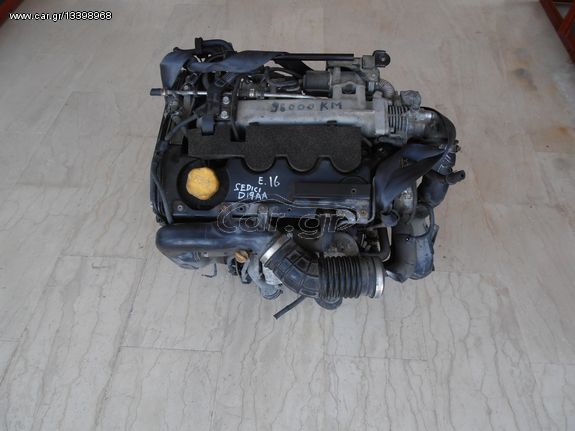 Κινητήρας D19AA Suzuki SX4, Fiat Sedici 