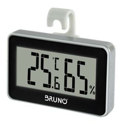 Ψηφιακό θερμόμετρο & υγρασιόμετρο BRUNO BRN-0081 °C & °F με μεγάλη ευανάγνωστη οθόνη