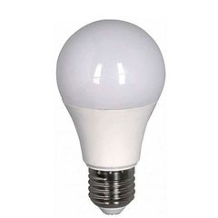 Λάμπα led E27 8W 230V 2700k θερμό λευκό φως 650lm τύπου αχλάδι A60 σε blister
