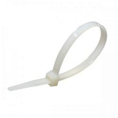 Δεματικά καλωδίων SapiSelco 4.5x360mm Ιταλίας συσκευασία 100 τμχ. σε λευκό χρώμα