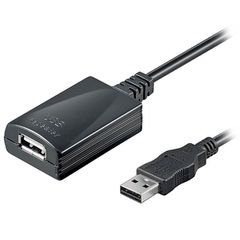 Καλώδιο προέκτασης Goobay 95439 USB 2.0 5m με ενισχυτή Active για μηδενικές απώλειες