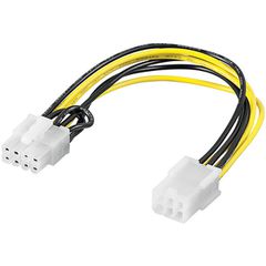 Καλώδιο / αντάπτορας τροφοδοσίας Goobay 93635 PCI Express 6 pin σε PCI Express 8 pin