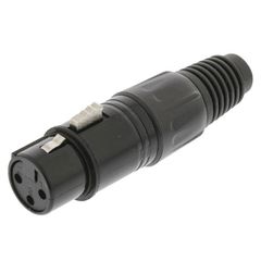 Βύσμα NEDIS COTP15902BK XLR 3-Pin θηλυκό