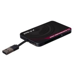 Card Reader USB 3.0 PNY FLASHREAD-HIGPER-BX με ενσωματωμένο καλώδιο USB 2.0