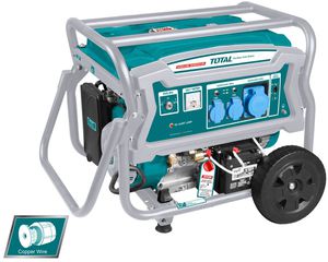 Ηλεκτρογεννήτρια βενζίνης TOTAL TP175006 6000W 230V 50Hz AVR 15ΗΡ με δοχείο καυσίμου 25Lit