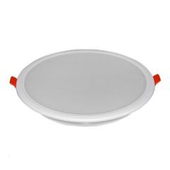 Led panel στρόγγυλο χωνευτό ψευδοροφής 15W 230V 3000k θερμό λευκό φως 1275lumen δέσμης 120°