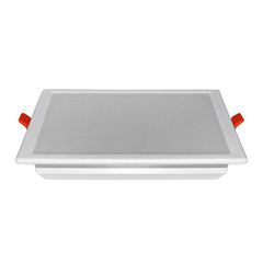 Led φωτιστικό ψευδοροφής λευκό τετράγωνο 15W 230V 1275lumen 4000k ενδιάμεσο λευκό φως δέσμης 120°