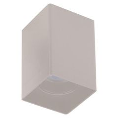 Φωτιστικό οροφής τετράγωνο GU10 80x80x125mm λευκό πλαστικό εσωτερικού χώρου IP20