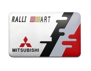 Μεταλλικό Λογότυπο αυτοκόλλητο Ralliart για Mitsubishi Κωδικός EM041....SoundStreet....