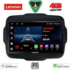 LENOVO LVE 8290_CPAA (9inc) MULTIMEDIA TABLET for JEEP RENEGADE mod. 2014-2026....SoundStreet....
