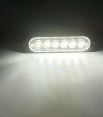 Φωτιστικό σώμα LED ΛΕΥΚΟ STROBO Κωδικός ST111 ....SoundStreet....