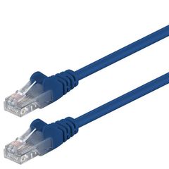 Καλώδιο δικτύου Goobay 68355 CAT 5e U/UTP patchcable μήκους 2m σε μπλε χρώμα