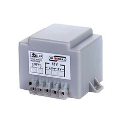 Μετασχηματιστής κωδώνων ΒΙΟΜΑΤ 20VA 230V 50-60Hz συνεχούς λειτουργίας μη στεγανός IP20