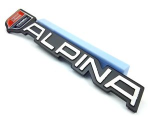 Μεταλλικό Αυτοκόλλητο λογότυπο Alpina Κωδικός EM013....SoundStreet....