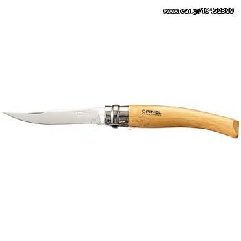 Opinel-Σουγιάς 8cm από ξύλο Οξιάς και λάμα Inox Slim