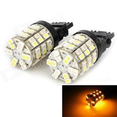 LED Διπολική Ρ27/7W 60 SMD πορτοκαλί/λευκό....SoundStreet....
