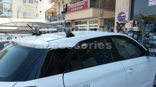 Μπάρες Αλουμινίου Οβάλ Hyundai i20 GB 2014-2020 4Πορτό & 2Πορτό Hermes Πλήρης Kit Δωρεάν Αποστολή