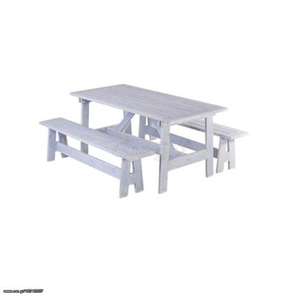 Ξύλινο τραπέζι Βενετία (ΕΩΣ 6 ΑΤΟΚΕΣ ή 60 ΔΟΣΕΙΣ)