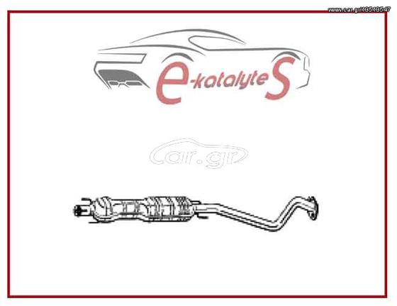 ΕΝΔΙΑΜΕΣΗ ΕΞΑΤΜΙΣΗ OPEL ASTRA G, 1.6i 16V SW, COUPE, CABRIO, SEDAN, 101HP, 74KW, Z1.6XE, '00-'03. ΚΑΤΑΛΥΤΕΣ ΑΒΕΕ*