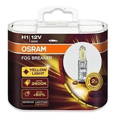 Λάμπες Κίτρινες OSRAM H1 55W 2600K Κωδικός ST378....Sound☆Street....