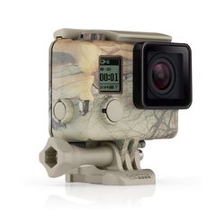 GoPro Camo Housing + QuickClip (Realtree Xtra)