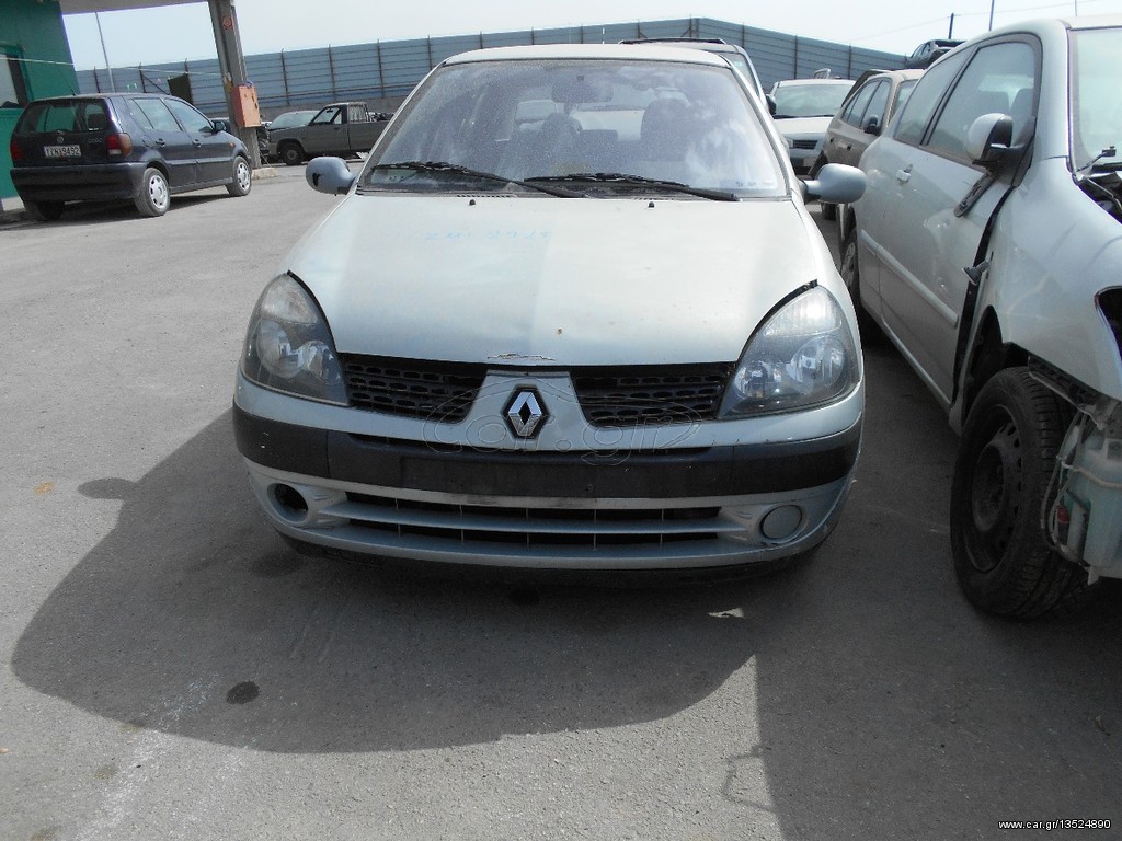 RENAULT CLIO 2003 1400CC K4JC7 ΠΩΛΟΥΝΤΑΙ ΑΝΤΑΛΛΑΚΤΙΚΑ ΜΗΧΑΝΙΚΑ ΚΑΙ ΦΑΝΟΠΟΙΕΙΑΣ