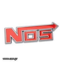 Μεταλλικό Λογότυπο αυτοκόλλητο NOS ΚΟΚΚΙΝΟ Κωδικός EM068....SoundStreet....