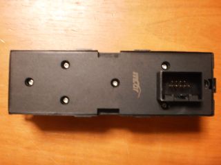 VW GOLF 4 98-04 ΔΙΑΚΟΠΤΗΣ ΠΑΡΑΘΥΡΩΝ ΤΕΤΡΑΠΛΟΣ(Τετρ.)(9pin)(Κοκ.Φως) Η  (Χρώμιο)-thumb-1