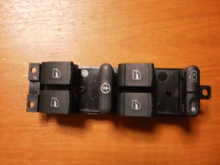 VW GOLF 4 98-04 ΔΙΑΚΟΠΤΗΣ ΠΑΡΑΘΥΡΩΝ ΤΕΤΡΑΠΛΟΣ(Τετρ.)(9pin)(Κοκ.Φως) Η  (Χρώμιο)