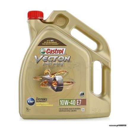 Castrol Vecton Long Drain 10W-40 E7 5L (ΕΩΣ 6 ΑΤΟΚΕΣ ή 60 ΔΟΣΕΙΣ)