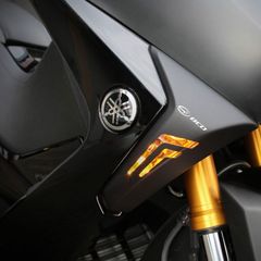 BCD DESIGN ΣΕΤ ΚΑΛΥΜΜΑΤΑ ΦΛΑΣ ΕΜΠΡΟΣ-ΠΙΣΩ BLACK MATT YAMAHA T-MAX 530 2017-2019