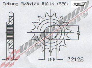 CRF 250 R 04-09 ΓΡΑΝΑΖΙΑ ΕΜΠΡΟΣ & ΠΙΣΩ