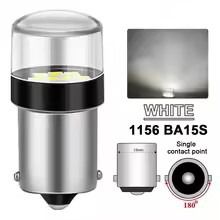 Led Μονοπολική ίσια Λευκό φως Κωδικός BA15S-10SMD....SoundStreet....