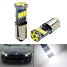 Led BA9S 15 SMD μονοπολική ίσια ΛΕΥΚΟ Κωδικός XF910 CANBUS....SoundStreet....