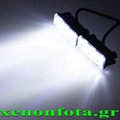 Led DRL φώτα ημέρας Λευκό φως....SoundStreet....
