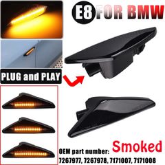 Φλας αυτοκινήτου φιμέ μαύρο LED mini ST531 BMW..SoundStreet..