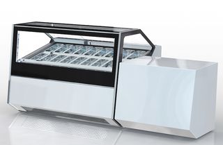 Ψυγείο βιτρίνα παγωτού 24 θέσεων Corian 230x126x130.inox24.-ΟΙ ΧΑΜΗΛΟΤΕΡΕΣ ΤΙΜΕΣ ΣΕ ΟΛΗ ΤΗΝ ΕΛΛΑΔΑ