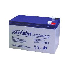 Μπαταρία μολύβδου Pattern PT7.2-12 12V/7.2Ah (6.4mm) κλειστού τύπου για συστήματα UPS