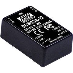 Μετατροπέας-converter mean well PCB DCW03A 3W 9-18V +15V & -15V 0.4A διπλής εξόδου